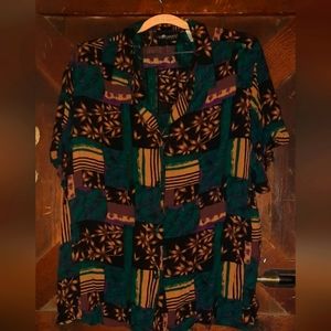 🍀3/15 Sag Harbor Beach Vintage 80s Blouse